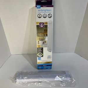 Enbrighten 12" LED Light 3‎ Settings 413 Lumens Dimmable Linkable 38938 Plug-in